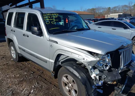 2012 Jeep Liberty Sport из США, поврежденный, VIN 1C4PJMAK1CW218341